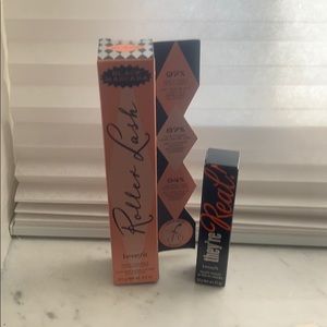 Mini they’re real & full size roller lash mascara